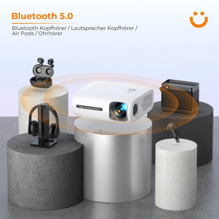 Actual product image Yaber Pro V7 350ANSI projector (4K, 9800 lm)