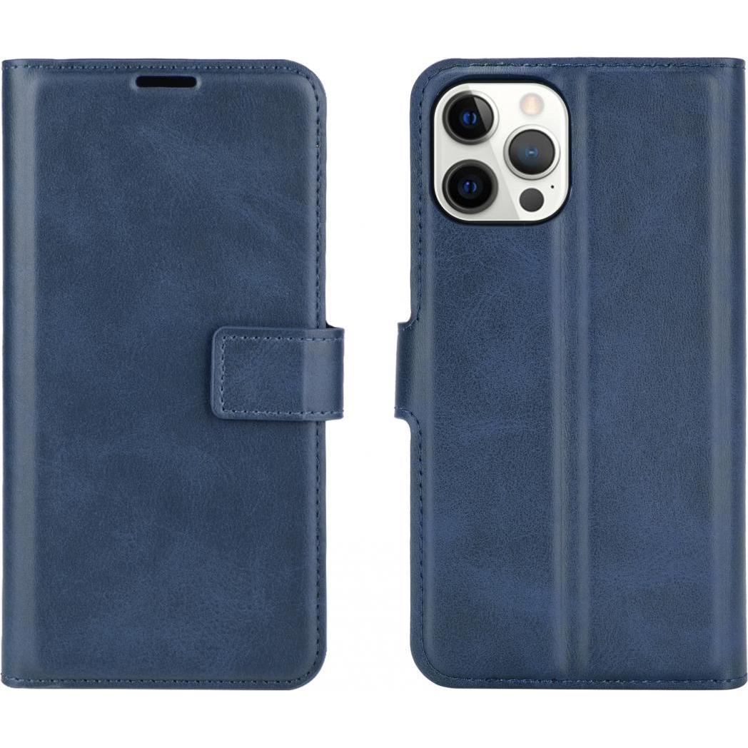 Screenguard CardLounge Apple iPhone 12 Pro Leder Hülle (Apple iPhone 12 Pro), Smartphone Hülle, Blau