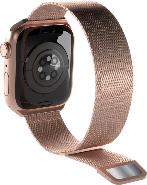 Immagine prodotto Puro Fascia magnetica milanese - Pasek ze stali nierdzewnej do Apple Watch 38/40/41 mm (różowe złoto) (38 mm, 40 mm, 41 mm, Acciaio inossidabile, Apple Watch Series 1, Apple Watch Series 2, Apple Watch Series 3, Apple Watch Serie 4, Apple Watch Serie 5, Apple Watch Serie 6, Apple Watch Series 7, Apple Watch Series 8, Apple Watch Series 9, Apple Watch SE)