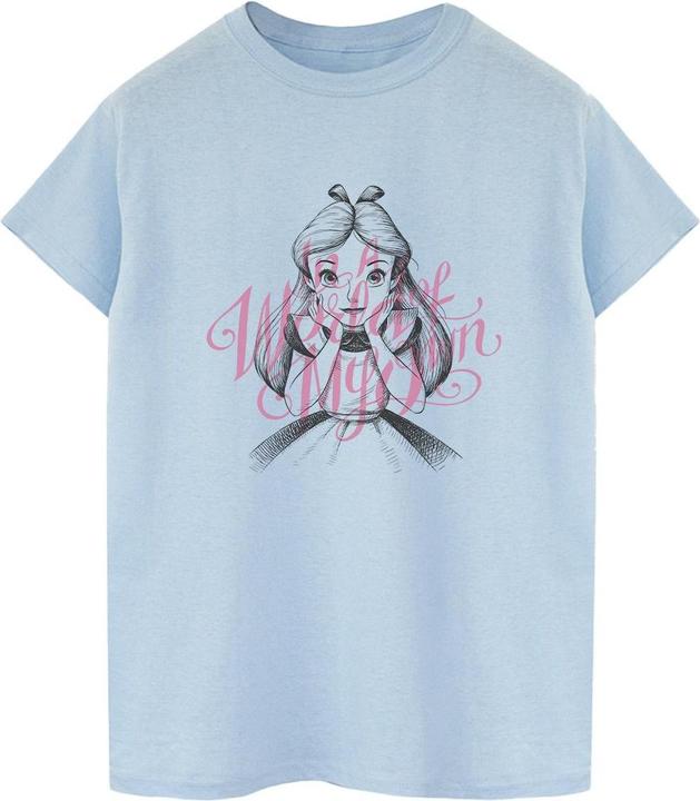 Immagine prodotto Disney Alice In Wonderland In A World Of My Own Maglietta Ampia Donna (XL)