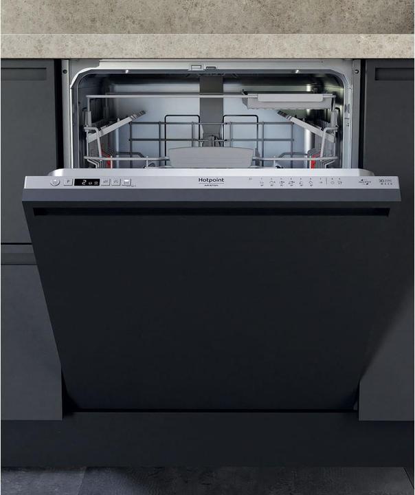 Actual product image Hotpoint HIC 3C41 CW Dishwasher Total Concealed 14 place settings C