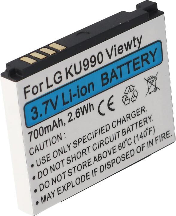 Actual product image LG Battery KU990 Viewty, HB620T