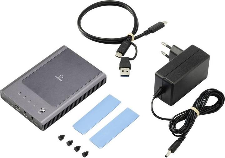 Produktbild Renkforce RF-5516046 M.2-Festplatten-Gehäuse M.2 (M.2)