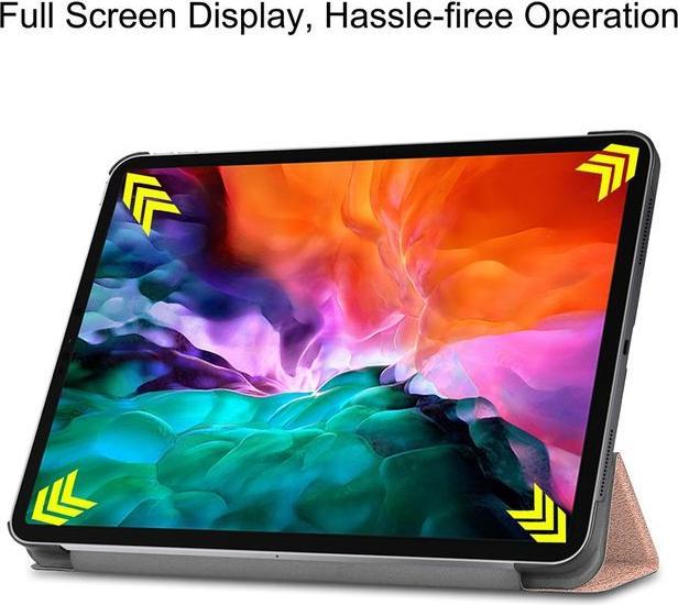Produktbild MU Classic Dreifach faltbare Leder Hülle (Apple iPad Pro 12.9 2021, Apple iPad Pro 12.9 2022)