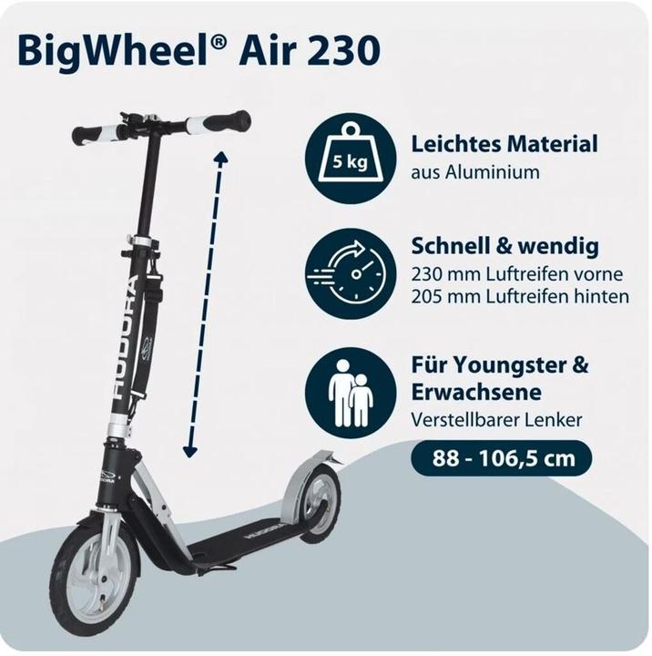 Produktbild Hudora BigWheel Air 230