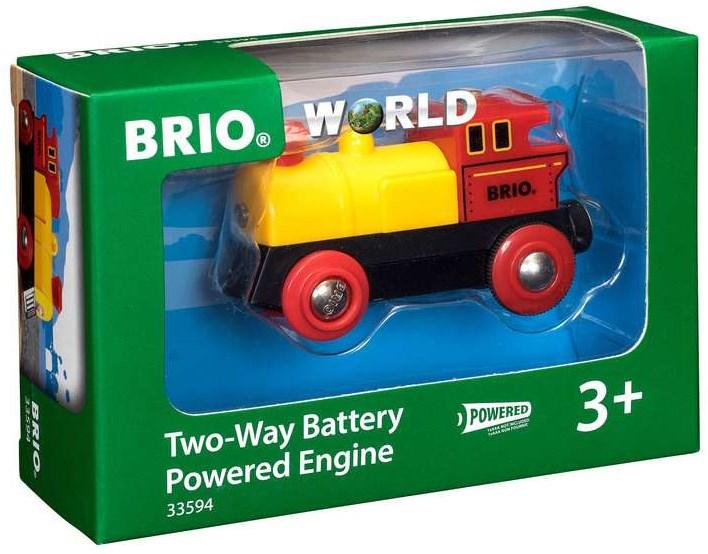 Produktbild Brio Batterielok Gelb