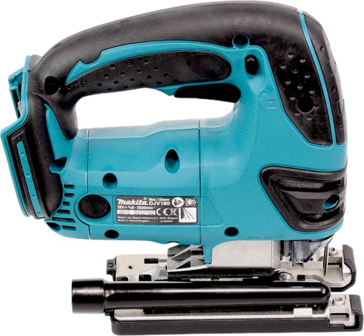Actual product image Makita DJV180ZX Cordless Jigsaw 2600spm Solo 18V Li-Ion with Extra Blades