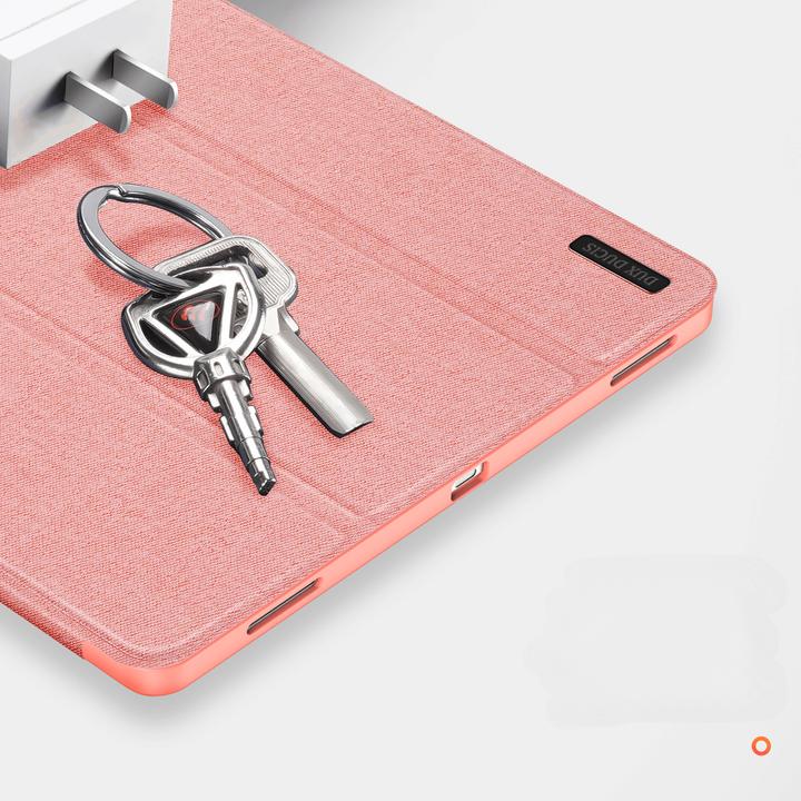 Actual product image Samsung Galaxy Tab S11 Ultra - Ducis Domo Series, stand-up flip case, pink (Samsung Galaxy Tab S11 Ultra)