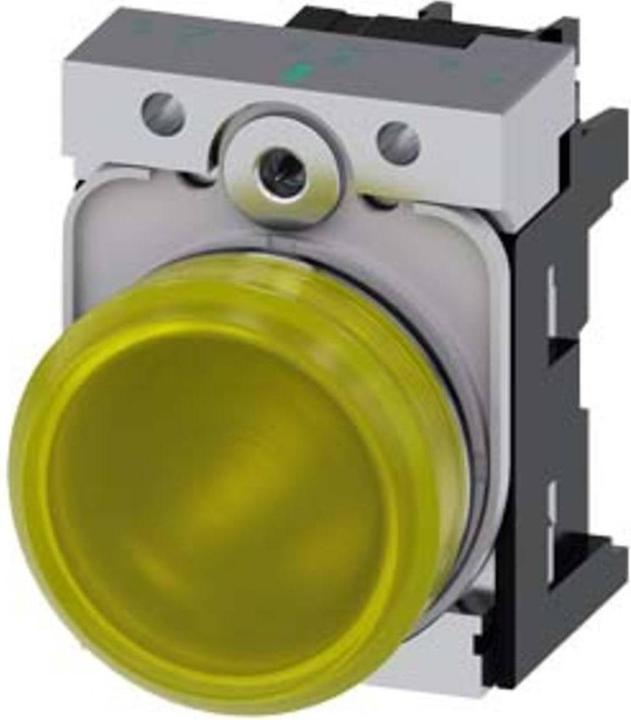 Actual product image Siemens Indicator light complete 1f LED AC rnd high 3SU1153-6AA30-1AA0