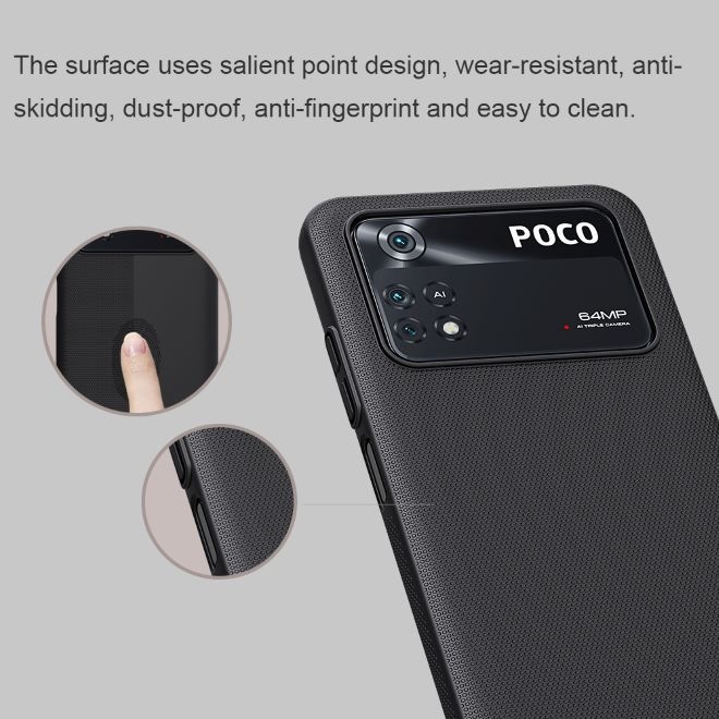 Actual product image Nillkin Super Frosted Shield Series Cover (Xiaomi Poco M4 Pro 5G)