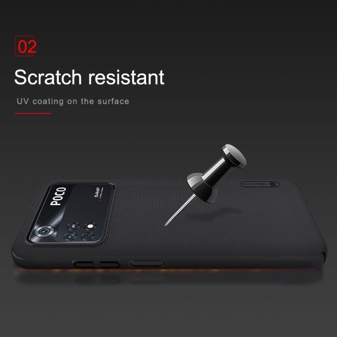 Actual product image Nillkin Super Frosted Shield Series Cover (Xiaomi Poco M4 Pro 5G)