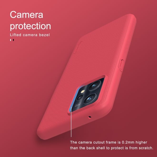 Actual product image Nillkin Super Frosted Shield Series Cover (Realme 9 Pro+)