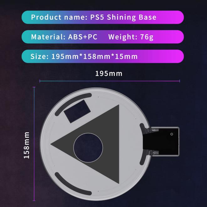 Produktbild MU Classic Leuchtender LED Ständer (PS5)