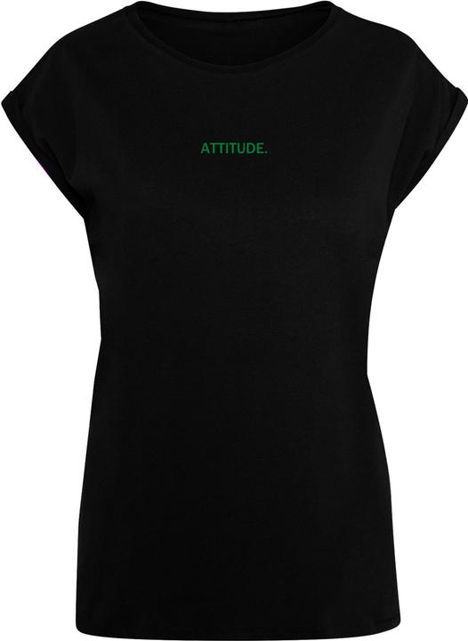 Produktbild Merchcode Ladies Attitude Extended Shoulder Tee - 113641 (L)