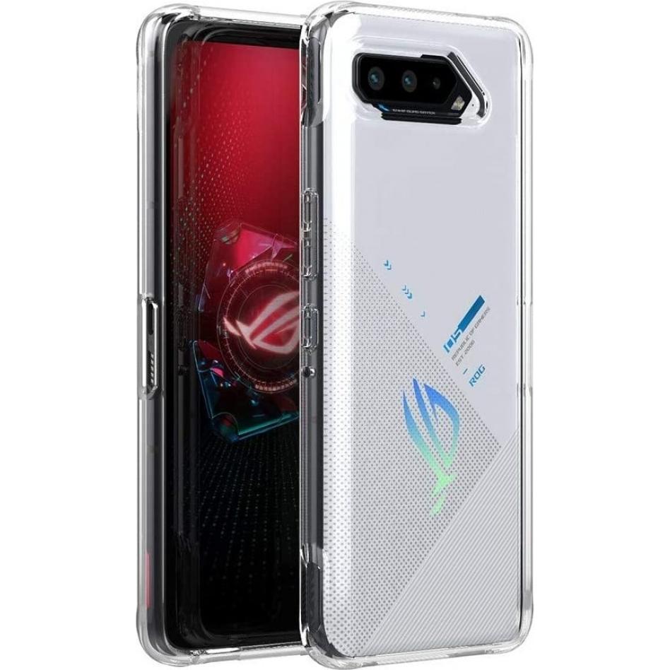 Screenguard Asus ROG Phone 5S Hülle Crystal Soft Airbag Bumper (Asus ROG Phone 5s), Smartphone Hülle, Transparent