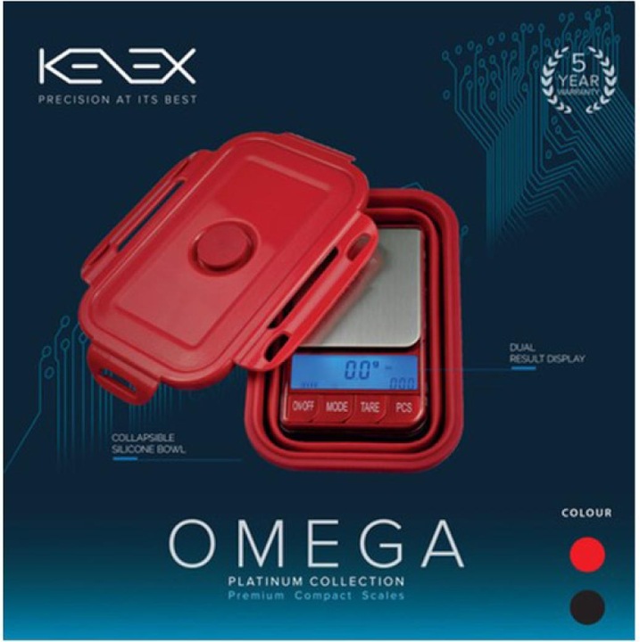Produktbild Kenex Omega 1000 x 0.1g mit Silikon Bowle