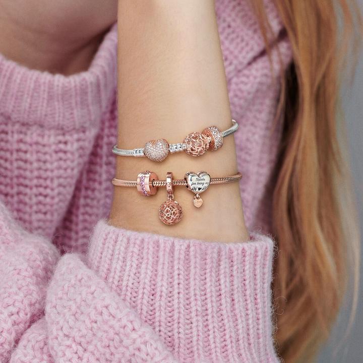Produktbild Pandora Herzstrudel (Silber)