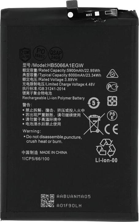 Actual product image OEM MPS battery HB5066A1EGW for Honor X7a