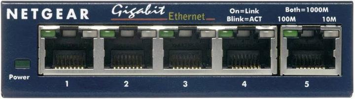 Actual product image Netgear 2x GS105GE 5-port Gigabit switch 1000 MBit/s (5 Ports)
