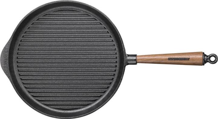 Immagine prodotto Skeppshult Padella per grigliare in ghisa 28 cm Noce (28 cm, Padella grill, Ghisa)