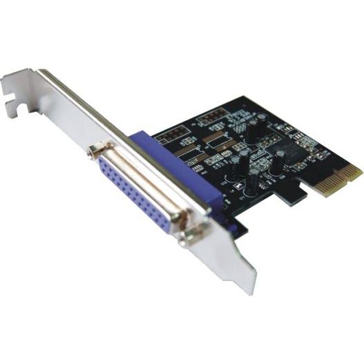 Longshine Controller PCIe 1x Parallel - PCI, Kontrollerkarte