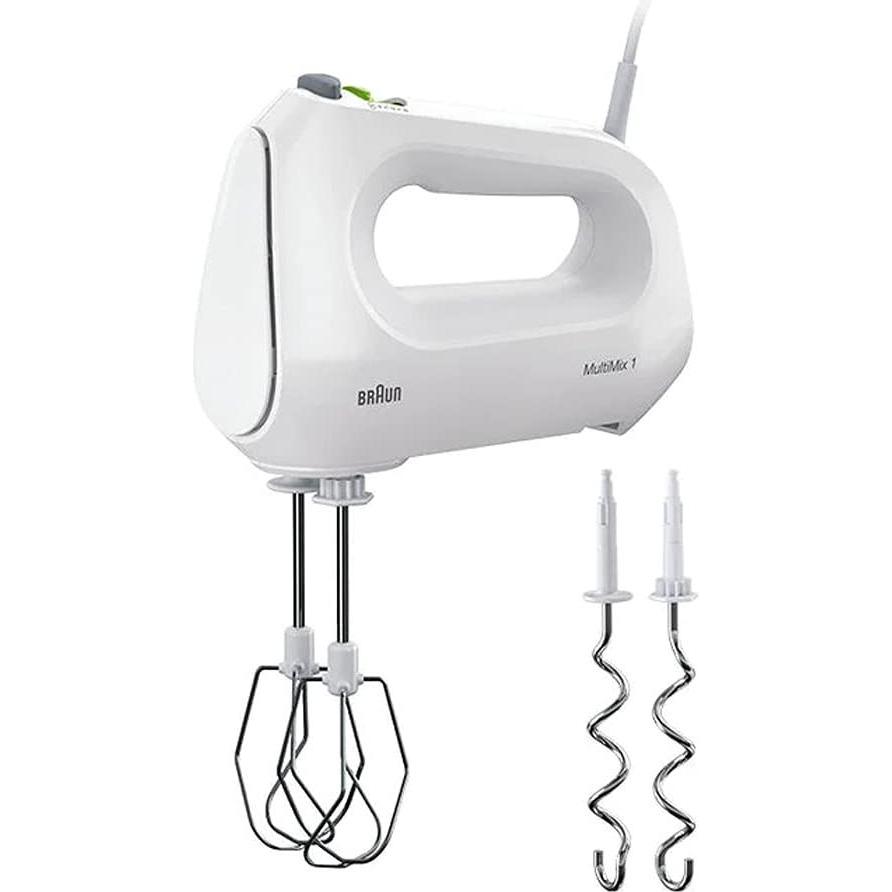 Braun HM 1010 WH MultiMix 1, Handmixer, Weiss