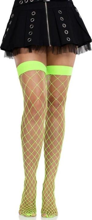 Leg Avenue - Larges collants résille Neongrãoen