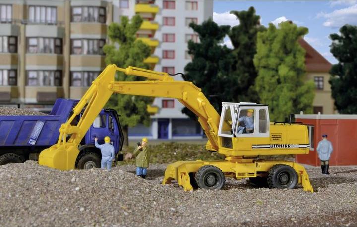 Actual product image Kibri 11264 H0 Liebherr mobile excavator