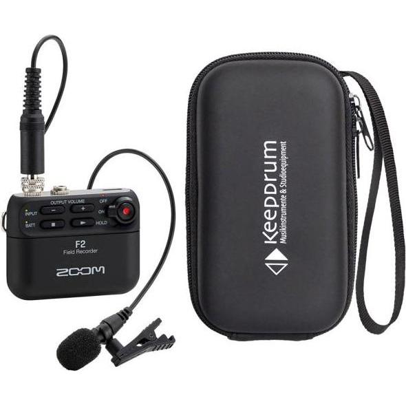 Zoom F2 Field-Recorder mit Soft-Case (Handheld), Audiorecorder