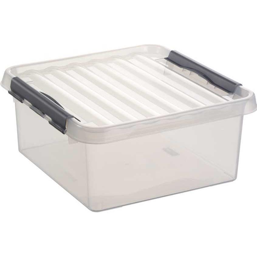 Helit, Aufbewahrungsbox, Aufbewahrungsbox the q-line (39 x 18 x 38 cm, 18 l)