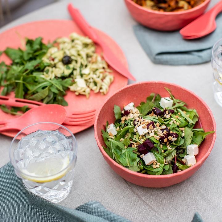 Produktbild Koziol Speiseteller Club 4 Stück, Rot (4 x, 26 cm)