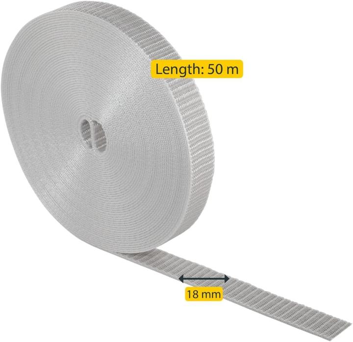 Actual product image Schellenberg Roller shutter belt Maxi 31102, 23mm/12m, grey (Roller shutter belt)
