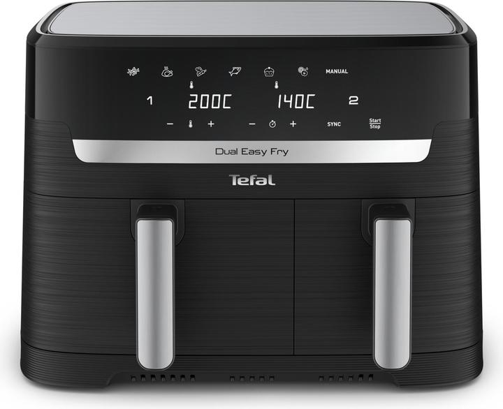 Produktbild Tefal EY9018 Dual Easy Fry Doppelkammer Heissluftfritteuse