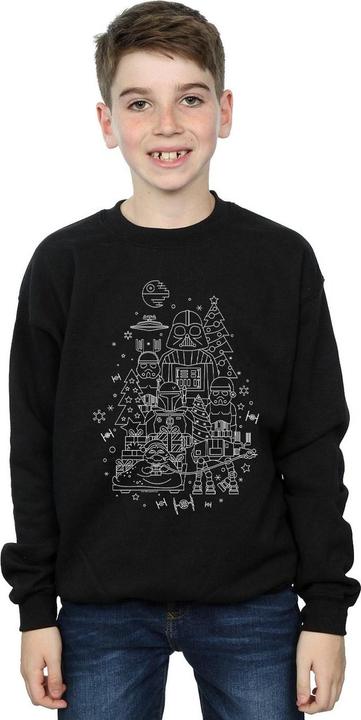 Immagine prodotto Star Wars Empire Christmas Felpa Ragazzi (116)