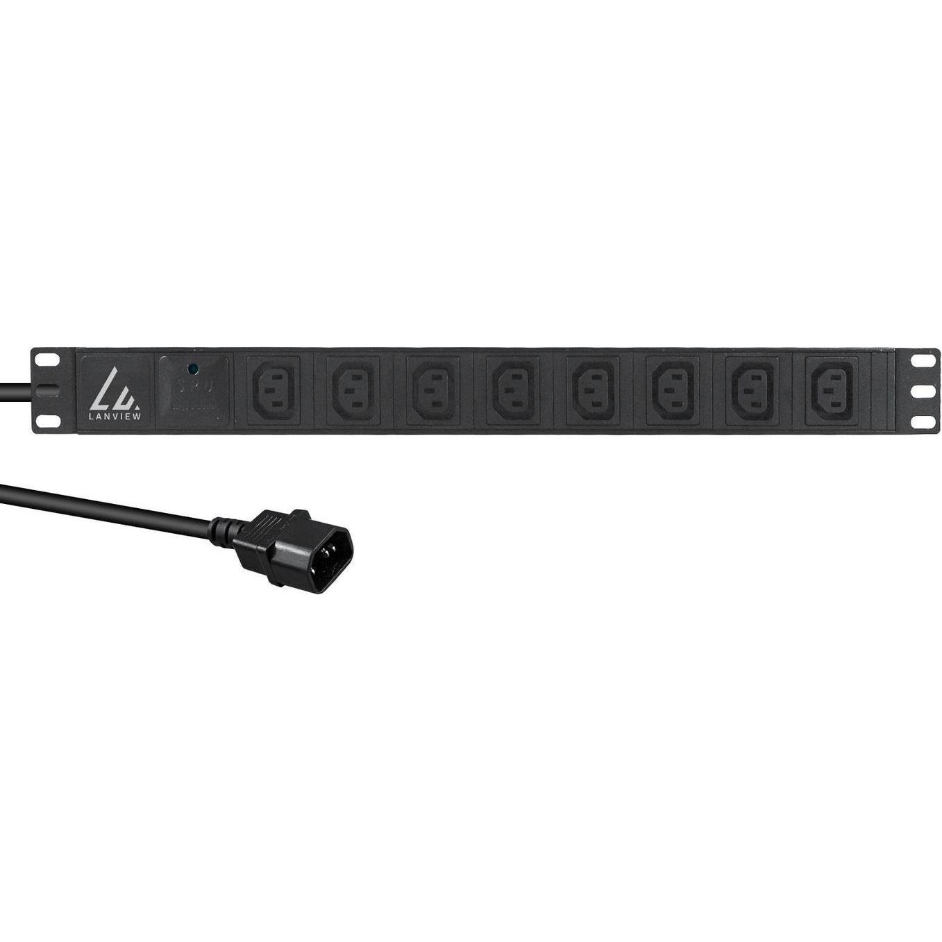 Lanview 19" 8-way c13 outlets with, USV Zubehör