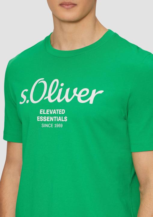 Actual product image S.Oliver T-Shirt T-Shirt mit Logo-Print (L)