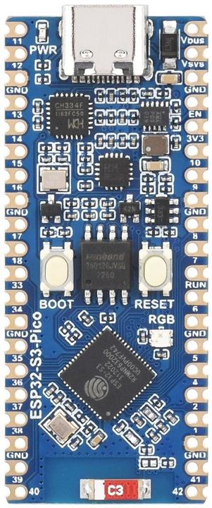 Image du produit WaveShare Microcontrôleur ESP32-S3 Pico