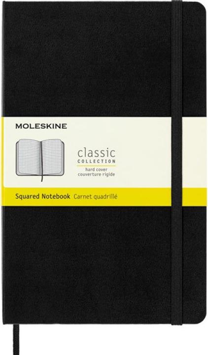 Image du produit Moleskine Carnet Classic Large (A5, Quadrillé, Couverture rigide)
