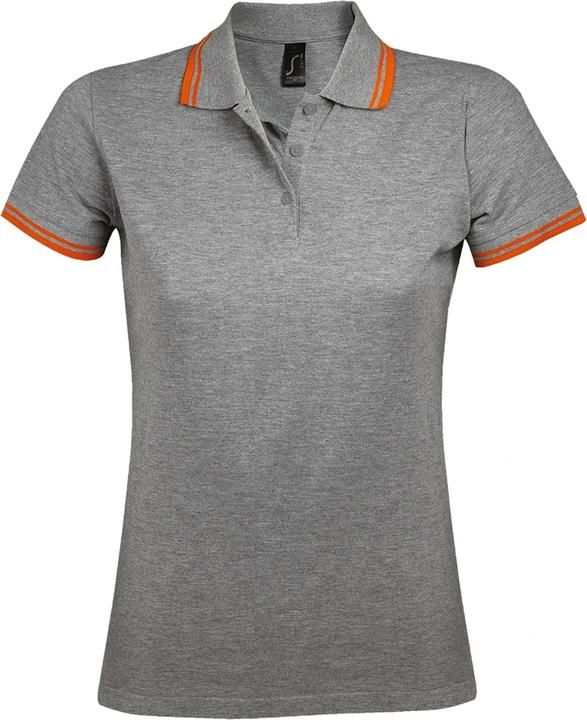 Heather grey, Orange
