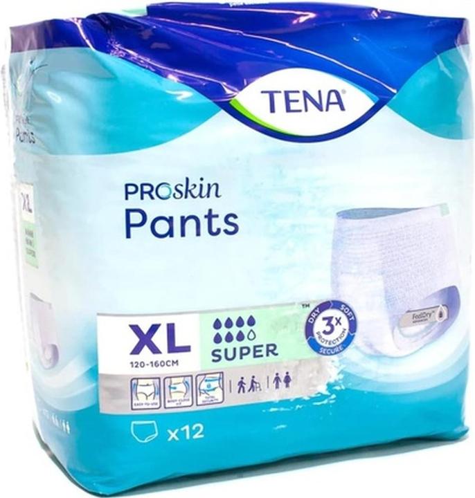 Produktbild Tena Pants Super XL 120-160cm 12 (12 x, XL)