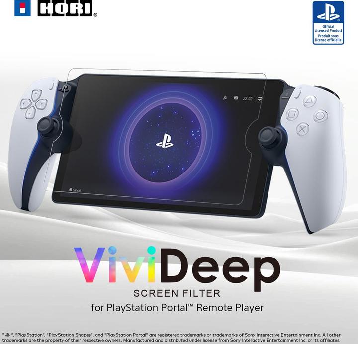 Actual product image HORI PS5 PORTAL Pellicola Protettiva ViviDeep (PS5)
