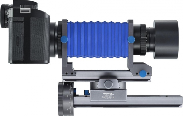 Actual product image Novoflex Castel M adjustment slide with focus wheel (Sleds)