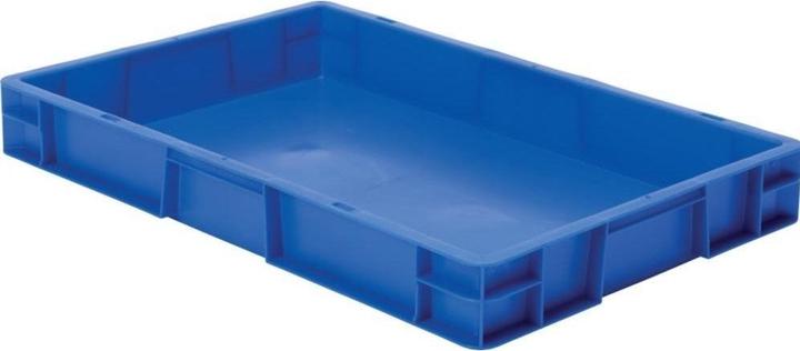 Actual product image kaiserkraft Euro format stacking containers, walls and bottom closed