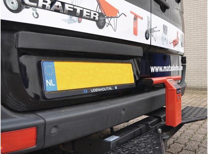 Produktbild Matador Laderaumsicherung Bull-Lock 2 Stahl, pulverbeschichtet L410xB100xH260mm Gewicht 4,7 kg rot