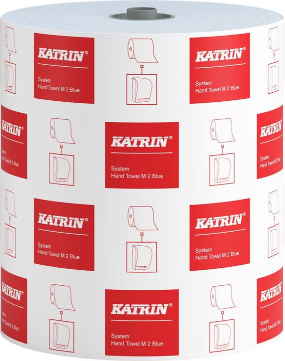 Katrin 6 Towel Rolls System 2-ply blue, 580 sheets (6x)