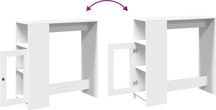 Actual product image VidaXL Bar table with shelf