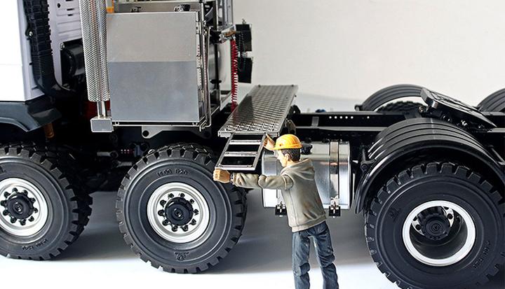 Actual product image Amewi Heavy duty tractor trailer T81E metal electric 1:14 (RTR Ready-to-Run)