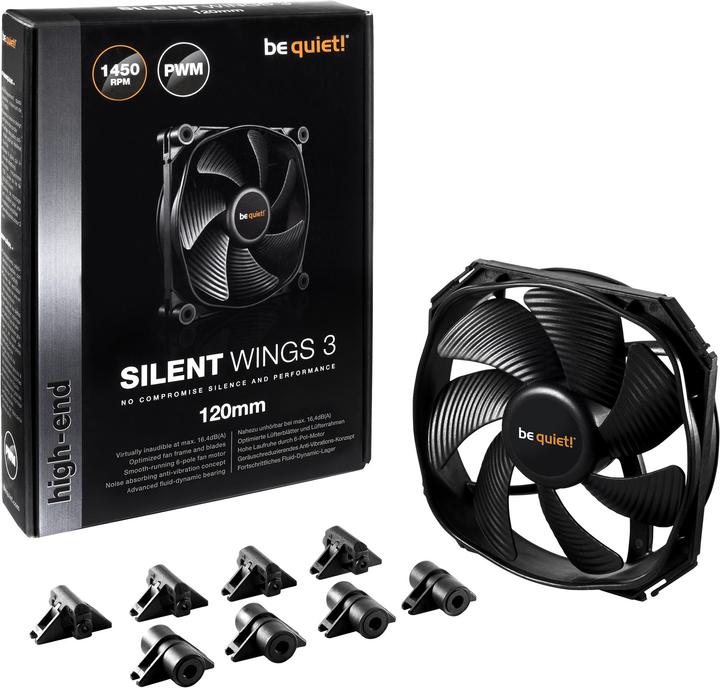 Image du produit be quiet! SilentWings 3 PWM (120 mm, 1 x)