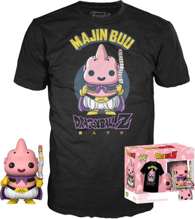 Actual product image Funko DRAGON BALL Z - Booble Head POP N° xx- Buu Avec Glace + T-shirt (S)