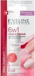 Actual product image Eveline Nail Therapy Care&Colour 6In1 Conditioner To The Claw Coloring French 5Ml (5 ml)